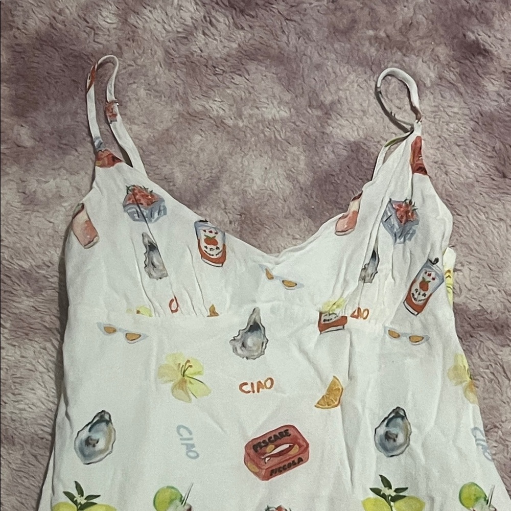 Princess Polly Jaye Mini Dress White / Multi - Picture 4 of 16